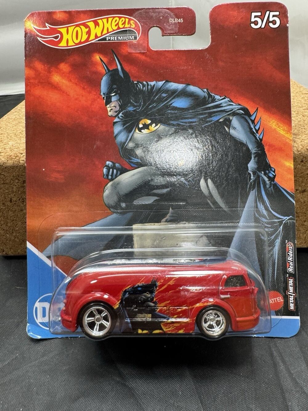 Hot Wheels Premium Pop Culture DC Comics Batman Haulin Gas 5/5 Real Riders 2022